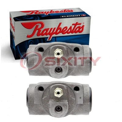 2 cilindros de rueda de freno de tambor trasero Raybestos Element3 para 1987 GMC R1500 ek Foto 1 de 4