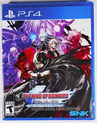 THE KING OF FIGHTERS 2002 UNLIMITED MATCH Brand New PS4 Game ESRB Limited Run - Image 1 of 4