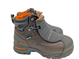 Timberland Herren PRO Arbeitsstiefel Stahlkappe Endurance 6" braun Leder, Größe 4,5 - Bild 1 von 5