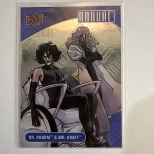 2023-24 Upper Deck DC Annual Hologram 22/24 Dr. Pharm & Mr. Graft #35 - Picture 1 of 11
