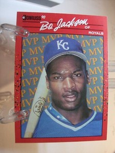 1990 Donruss Bonus MVP's Baseball Card  #BC-1a Bo Jackson VAR     (11186)