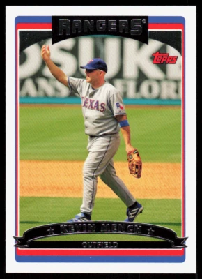 2006 Topps 198 Kevin Mench Texas Rangers - Image 1 of 2