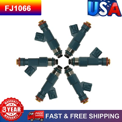 6X Inyectores de combustible para Volvo XC60 3,2 L L L6 2010 2011 2012 2013 2014 2015 Foto 1 de 4