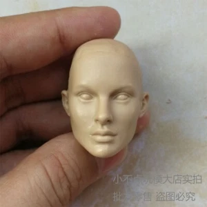 Unbemalt 1/6 Natalie Portman Kopf Skulptur passt 12" weibliche Actionfigur Puppe Spielzeug - Bild 1 von 5