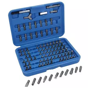 100pc Screwdriver Drill Wrench Torx Security Bit Tamperproof Hex Bit Set - Picture 1 of 6