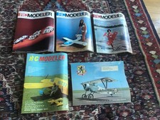 Vintage Rc Modeler Magazine - 5 Total - 1967-1971
