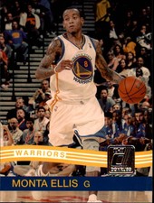 2010-11 Donruss Golden State Warriors Basketball Card #190 Monta Ellis