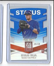 2015 Panini Elite Ryan Rua Status Die-cut /16