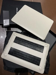 YSL MAC PRO 13” COVER Saint Laurent laptop Computer case New  Authentic $925 - Picture 1 of 5