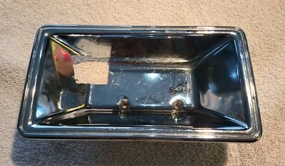 1972 Cadillac Sedan Deville Front R Inside Interior Door Handle Cover Pocket OEM - Image 1 of 4