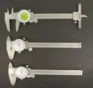 Pinza de esfera iGaging 6" decimal, fracción, métrica, fracción / medidor de profundidad - Imagen 1 de 7