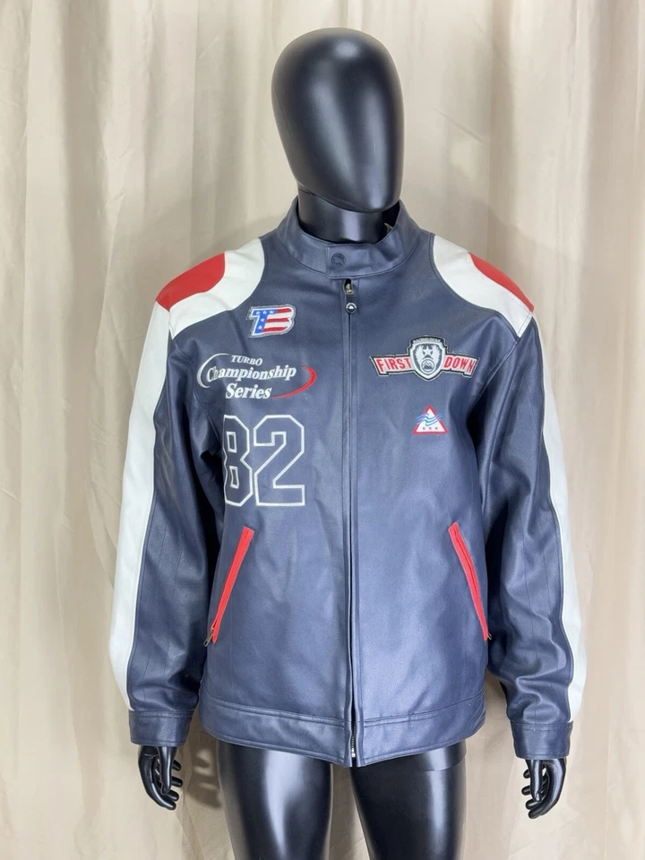 First Down Racing Gear High Performance PVC Jacket Men's Size XL - Image 1 of 4
