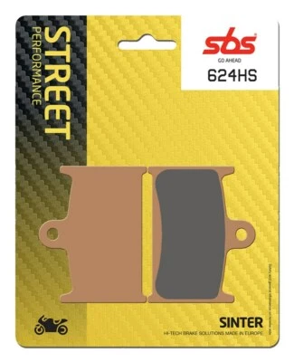 SBS 624HS PASTIGLIE FRENO ANTERIORE SINTER TRIUMPH DAYTONA 600 2003-2004 — 第 1/4 张图片