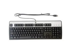 HP USB Keyboard KB-0316 With Wired USB HP Mouse Used - Picture 1 of 4