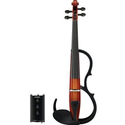 YAMAHA SV250 Silent Electric Violin 4-String Brown  - Image 1 of 4