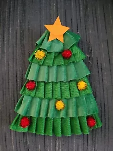 St. Nicholas Square Christmas Tree Wine Bottle Cozy Cover - Picture 1 of 3