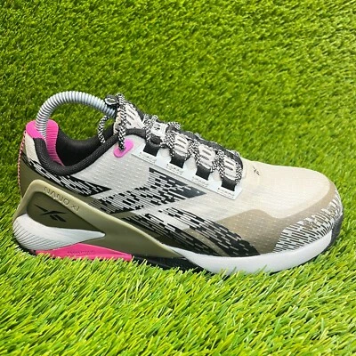 Reebok Nano X1 Adventure Womens Size 8M Gray Composite Toe Work Shoes Sneakers - Image 1 of 4
