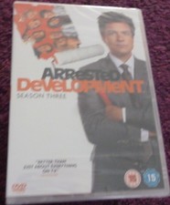 Arrested Development*Series 3 SEASON THREE (DVD 3-Disc Set) JASON BATEMAN*NEW