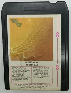 Herbie Mann Turtle Bay Atlantic 8-Track Album 1973 Jazz Funk - Picture 1 of 2