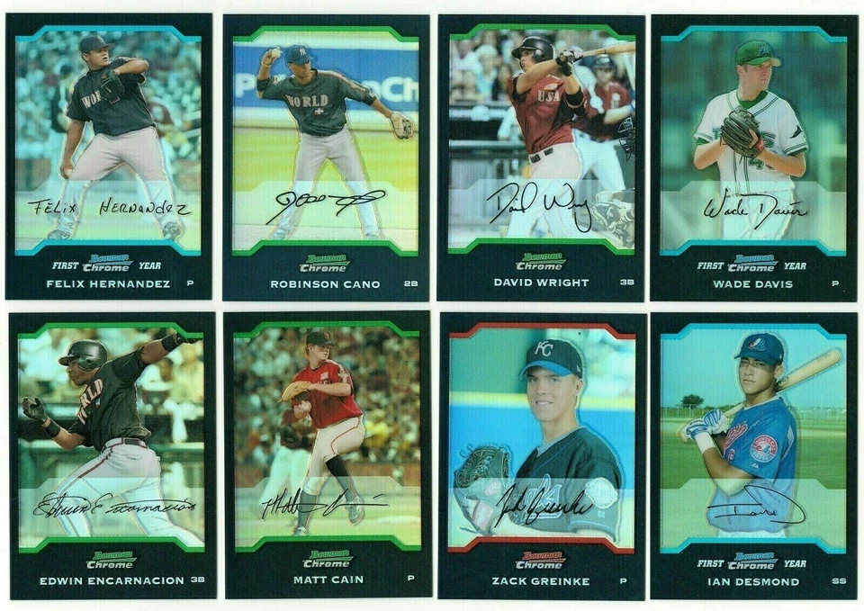 2004 Bowman Chrome Draft REFRACTOR Parallel Single Card BDP65-BDP94 Rookie Ref - Image 1 of 1