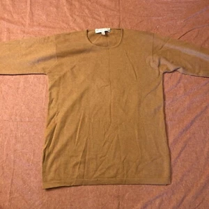 Womens Vintage Maria Di Ripabianca 100% Cashmere Sweater M Made in Italy Brown - Picture 1 of 10