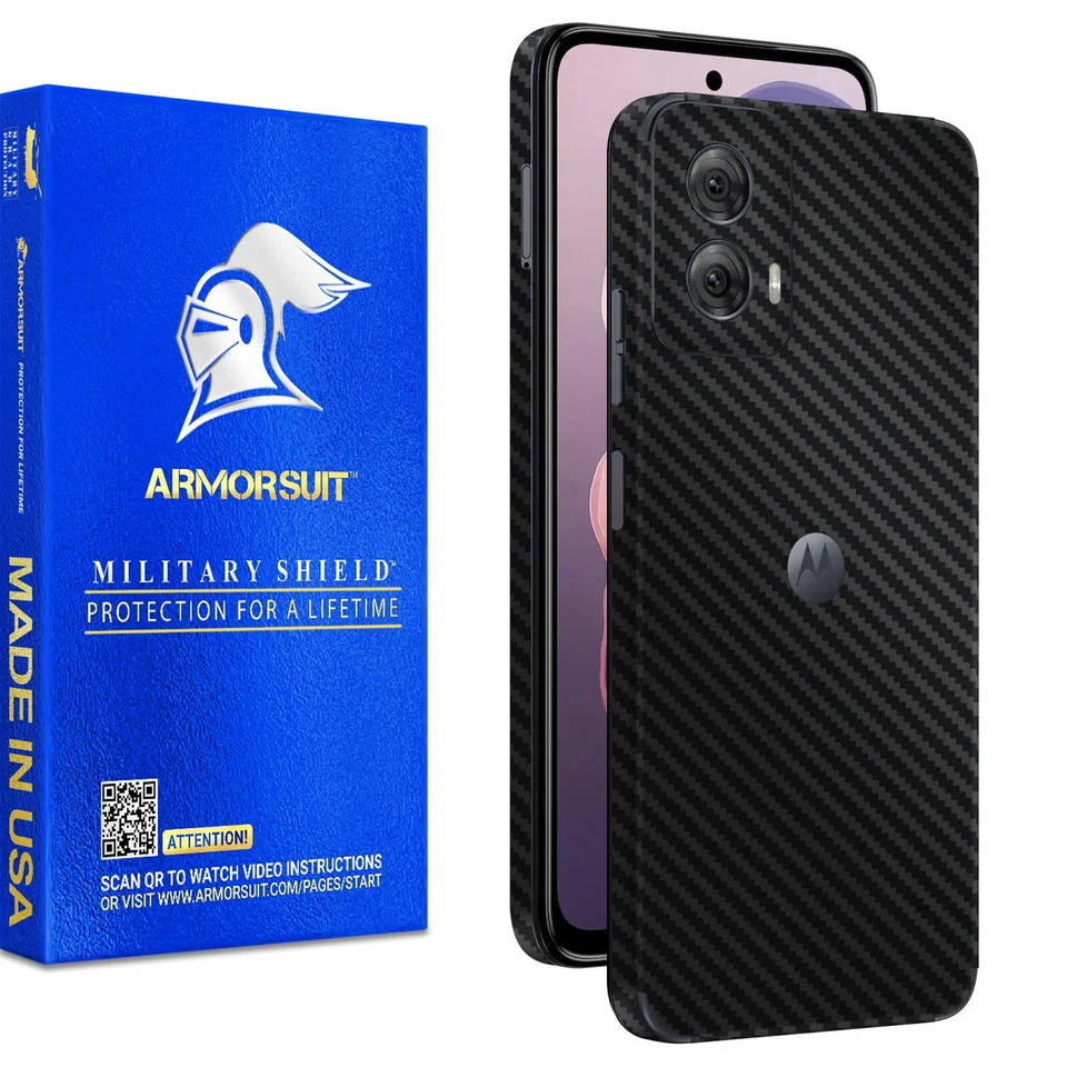 [2 Pack] Armorsuit Vinyl Skin Wrap for Motorola Moto G Power 5G (6.7 in., 2024) - Image 1 of 1