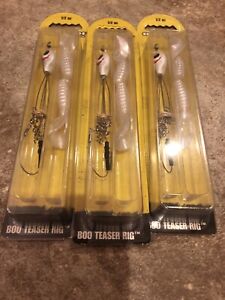 Lot of 3 New in Box Booyah Alpine Boo Teaser Rig 1/2 ounce! GREAT LURES!