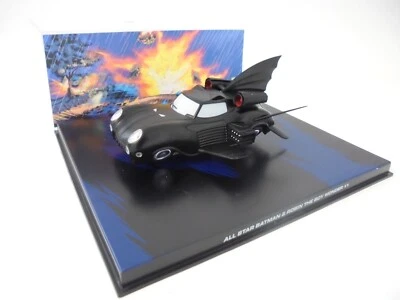 La Batmobile de Batman and Robin All Star - 1/43 Eaglemoss Voiture Model Car 039 - Photo 1/4