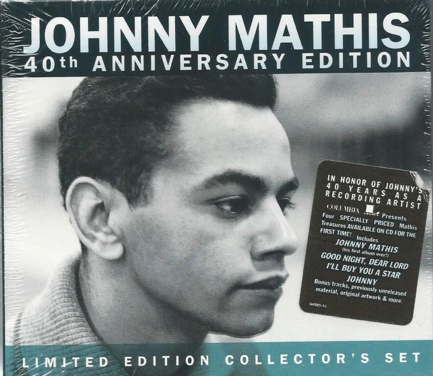 JOHNNY MATHIS 40th Anniversary Edition SEALED 4CD set - Image 1 of 1