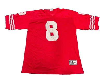 Camiseta Vintage San Francisco 49ers Steve Young NFL Starter Tamanho Adulto XL (52) - Imagem 1 de 4