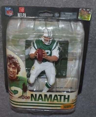 NEW YORK JETS JOE NAMATH #12 NFL LEGENDS SERIES ACTION FIGURES Cover