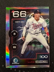 Bowman #BTP-66 2025 Luke Keaschall Bowman Scouts Top 100 Minnesota Twins - Imagen 1 de 1