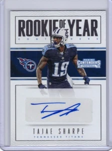 2016 Panini Contenders Rookie of the Year Autograph #21 Tajae Sharpe - Picture 1 of 1