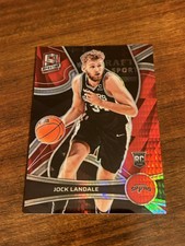 Jock Landale 2021-22 Panini Spectra T-Mall Rookies Asia Red Parallel RC #149