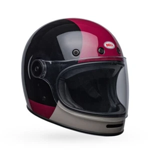 Bell Moto Bullitt Black/Burgundy Blazon Small-Fully Functional - Picture 1 of 5