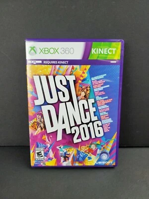 Just Dance 2016 (Microsoft Xbox 360, 2015) Game Disc with Case TESTED - Image 1 of 4