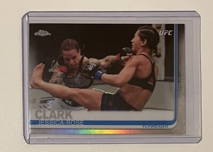 2019 Topps Chrome UFC Refractor Jessica-Rose Clark #34