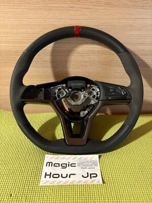 NISSAN NOTE NISMO S E12 cuero genuino Alcantara combinación volante 2 - Imagen 1 de 4