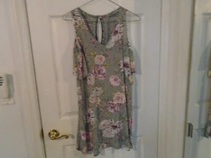 Bebop Be You Be Free Cold Shoulder Dress Size Small New With Tags - Picture 1 of 3