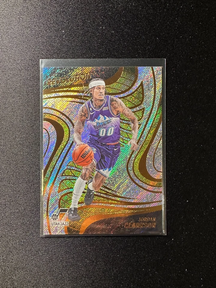 2022-23 Panini Revolution Hobby Jordan Clarkson #5 NM Basketball Card - Image 1 of 1