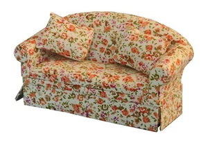 Dolls House Upholstered Sofa - Settee Tumdee 1:12 Scale Furniture Accessory 1566 - Picture 1 of 7
