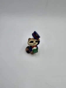 Hallmark Keepsake Secret Pal Racoon Christmas Ornament 1992 Holiday Box Vintage - Picture 1 of 5