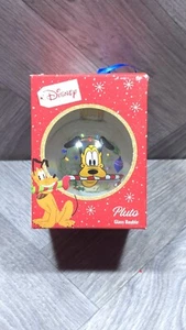 Disney Weihnachten Glaskugel Sammlerstück hängend Ornament verpackt Geschenk Pluto NEU - Bild 1 von 7