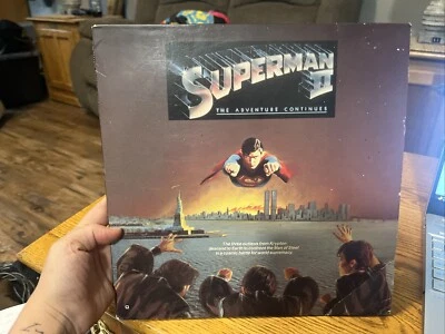 SUPERMAN  II 2 The Adventure Continues - Laserdisc Fast Shipping! - Image 1 of 4