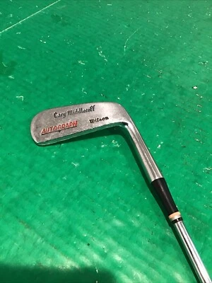 Club de Golf Putter Wilson Cary Middlecoff Autógrafo 35 1/4" Derecha De Colección Foto 1 de 4