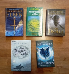 5 Fantasy Paket Trolle Das Erste Horn Krieg der Elben Die Gefährten Herr Ringe - Bild 1 von 11
