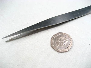 sewing Tweezer for Crafts Electronic Jewellery tool Straight head Curved Tweezer - Picture 1 of 1