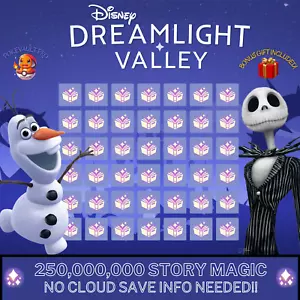 Disney Dreamlight Valley 💎 250,000,000 Storybook Story Magic + Bonus Gift 💎 - Picture 1 of 5
