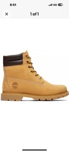 Timberland linden woods women's 6 inch lace waterproof boot Original 4.5 Sz - Picture 1 of 6