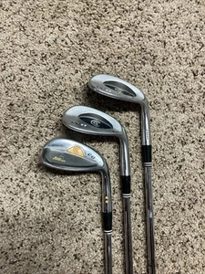 Juego de cuñas Cleveland Chrome CG 14 11 Gap Sand Lob 52 56 60 acero diestro - Imagen 1 de 17